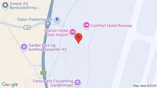Apartments for rent i Ullensaker - kort over placeringen