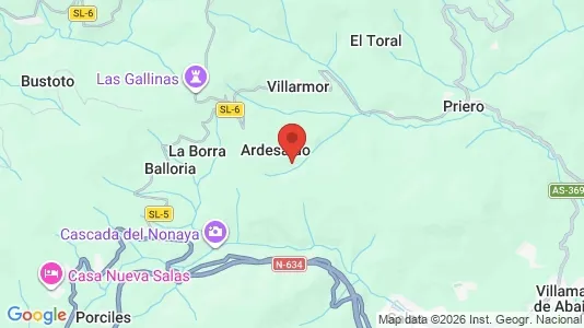 Apartments for rent i La Granja - kort over placeringen