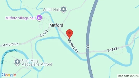 Apartments for rent i Morpeth - Northumberland - kort over placeringen