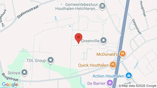 Apartments for rent i Houthalen-Helchteren - kort over placeringen