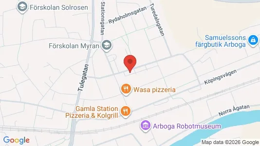 Apartments for rent i Arboga - kort over placeringen