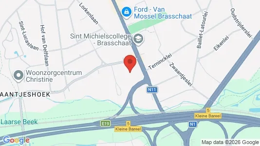 Apartments for rent i Antwerp Ekeren - kort over placeringen