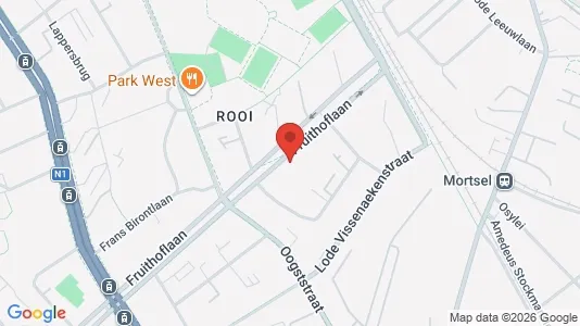 Apartments for rent i Antwerp Berchem - kort over placeringen