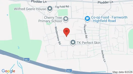 Apartments for rent i Bolton - Lancashire - kort over placeringen