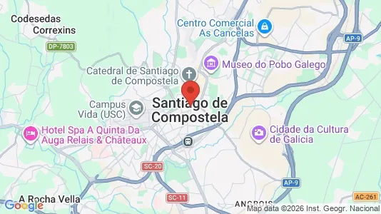 Houses for rent in Santiago de Compostela - Photo from Google Street View