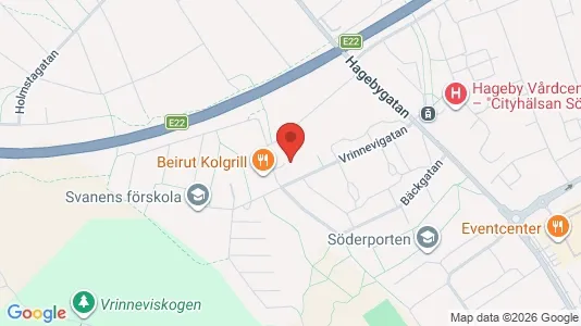 Apartments for rent i Norrköping - kort over placeringen