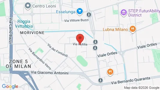 Apartments for rent i Milano Zona 5 - Vigentino, Chiaravalle, Gratosoglio - kort over placeringen
