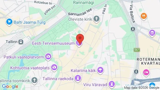 Apartments for rent i Tallinn Kesklinna - kort over placeringen