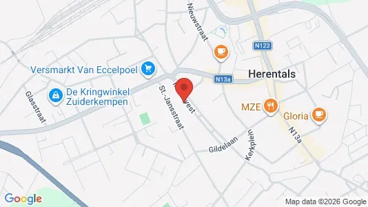 Apartments for rent i Herentals - kort over placeringen