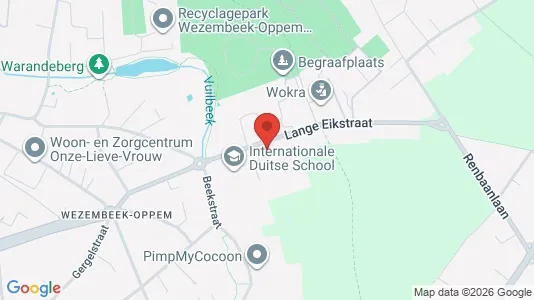 Apartments for rent i Wezembeek-Oppem - kort over placeringen
