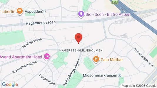 Apartments for rent i Stockholm South - kort over placeringen