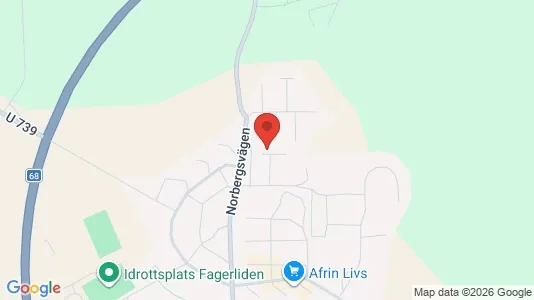 Apartments for rent i Fagersta - kort over placeringen