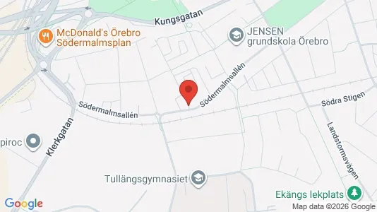 Apartments for rent i Örebro - kort over placeringen