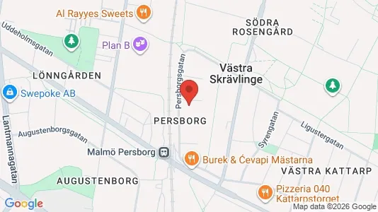 Apartments for rent i Rosengård - kort over placeringen