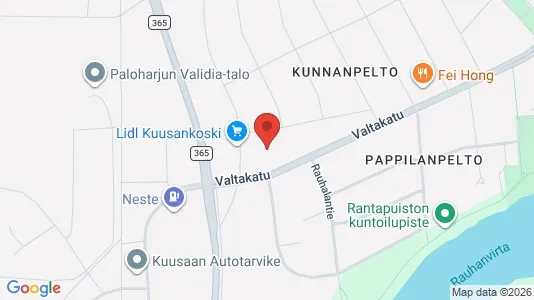 Apartments for rent i Kouvola - kort over placeringen