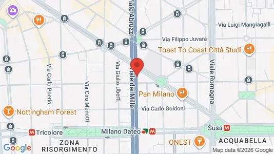 Apartments for rent i Milano Zona 1 - Centro storico - kort over placeringen