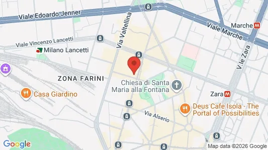 Apartments for rent i Milano Zona 9 - Porta Garibaldi, Niguarda - kort over placeringen