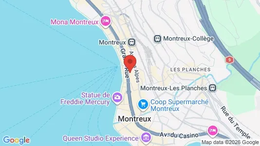 Apartments for rent i Riviera-Pays-d'Enhaut - kort over placeringen