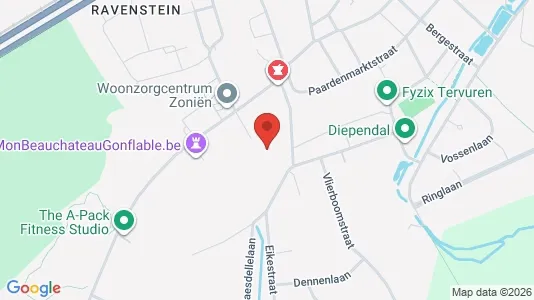 Apartments for rent i Tervuren - kort over placeringen
