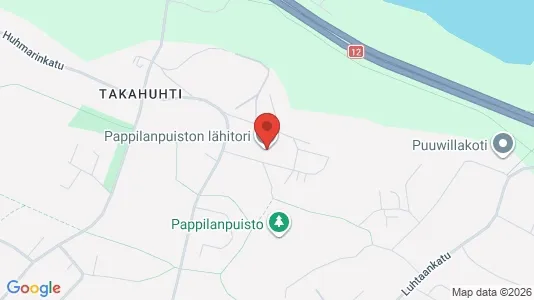 Apartments for rent i Tampere Koillinen - kort over placeringen