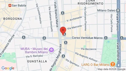 Apartments for rent i Milano Zona 1 - Centro storico - kort over placeringen