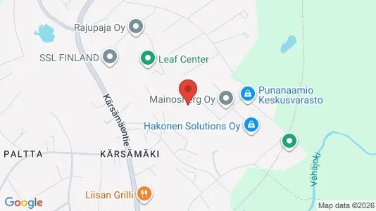 Apartments for rent i Turku - kort over placeringen