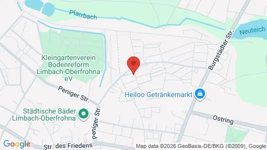 Apartments for rent i Zwickau - kort over placeringen