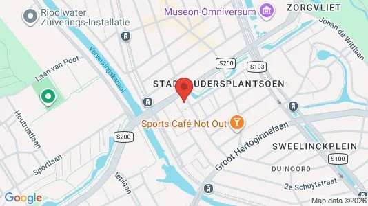 Apartments for rent i The Hague Scheveningen - kort over placeringen