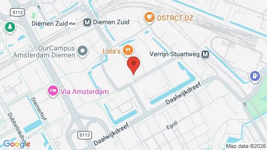 Apartments for rent i Diemen - kort over placeringen
