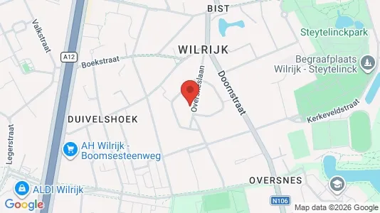 Apartments for rent i Antwerp Wilrijk - kort over placeringen