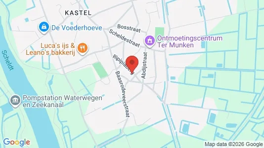 Apartments for rent i Hamme - kort over placeringen