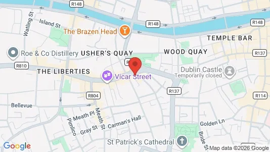Apartments for rent i Dublin 8 - kort over placeringen