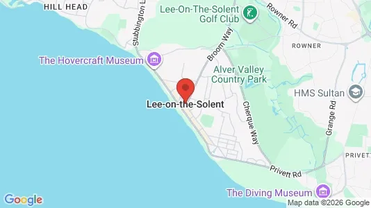 Apartments for rent i Lee-on-the-Solent - Hampshire - kort over placeringen