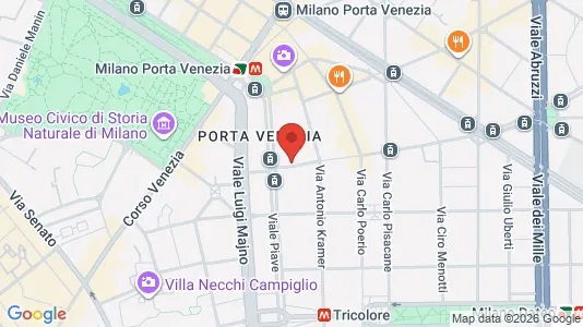 Apartments for rent i Milano Zona 1 - Centro storico - kort over placeringen