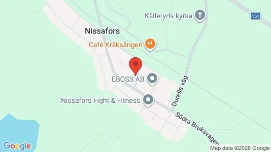 Apartments for rent i Gnosjö - kort over placeringen