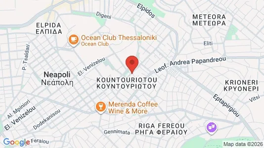 Apartments for rent i Neapoli-Sykies - kort over placeringen