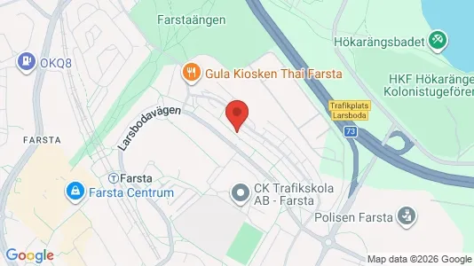 Apartments for rent i Stockholm South - kort over placeringen