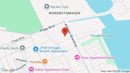 Apartments for rent i Copenhagen S - kort over placeringen