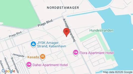 Apartments for rent i Copenhagen S - kort over placeringen