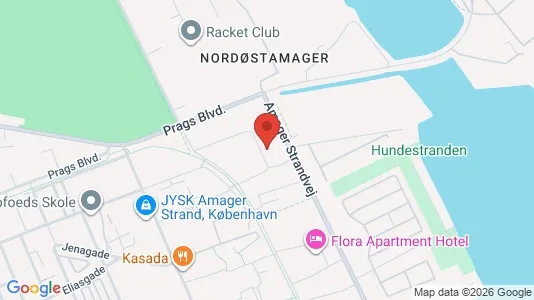 Apartments for rent i Copenhagen S - kort over placeringen