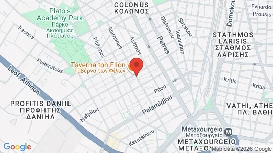 Apartments for rent i Athens Akadimia Platonos - kort over placeringen