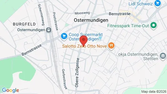 Apartments for rent i Bern-Mittelland - kort over placeringen