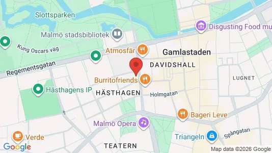 Apartments for rent i Malmö City - kort over placeringen
