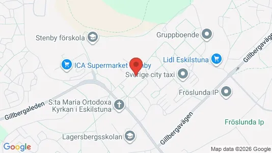 Apartments for rent i Eskilstuna - kort over placeringen