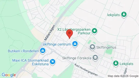 Apartments for rent i Eskilstuna - kort over placeringen