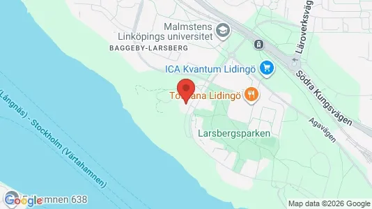 Apartments for rent i Lidingö - kort over placeringen