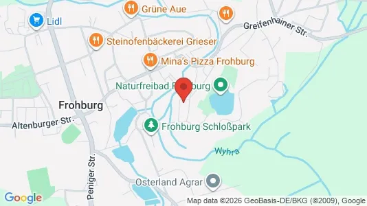 Apartments for rent i Leipzig - kort over placeringen