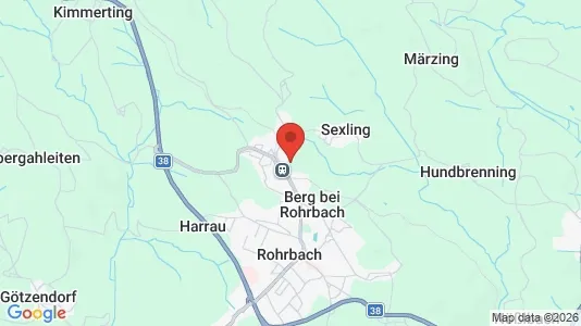 Apartments for rent i Rohrbach-Berg - kort over placeringen