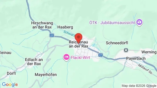 Apartments for rent i Reichenau - kort over placeringen