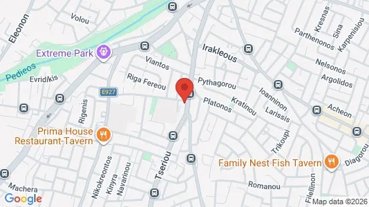 Apartments for rent i Nicosia Strovolos - kort over placeringen